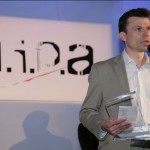 David Cooper from Midas accepts the MIPA awarded for the PRO6