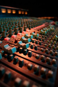 Move the faders slowly to avoid damage to equipment and hearing