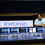 Acoustic Control director Sanjay Mudartha with the Infosys Midas XL8