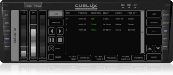 The Cuelux cuestacks are fairly basic in functionality
