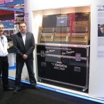 5 Star's Keith Sykes (L) and DigiCo's MD James Gordon at PLASA 09