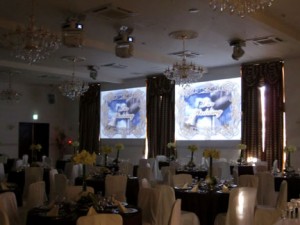 Robe lighting Ibaraki Wedding Hall CIMG0485a 300x225 Love in the air for Robe DigitalSpots at Ibaraki Wedding Hall 