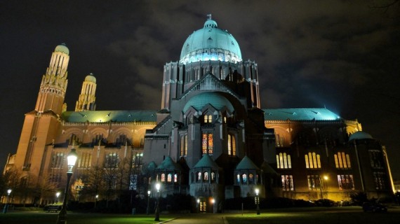 The Koekelberg Basilica in Brussels, Belgium