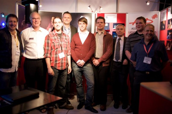 ony Simpson, Fred Foster, David Alcorta, David Howe, Dan Hill, Fridthjofur Thorsteinsson, Mark White, Jack Knowles and Mark Jonathan, who acted as Master of Ceremonies.