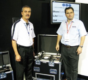 5 Star's Keith Sykes with Matt Lloyd of GDS