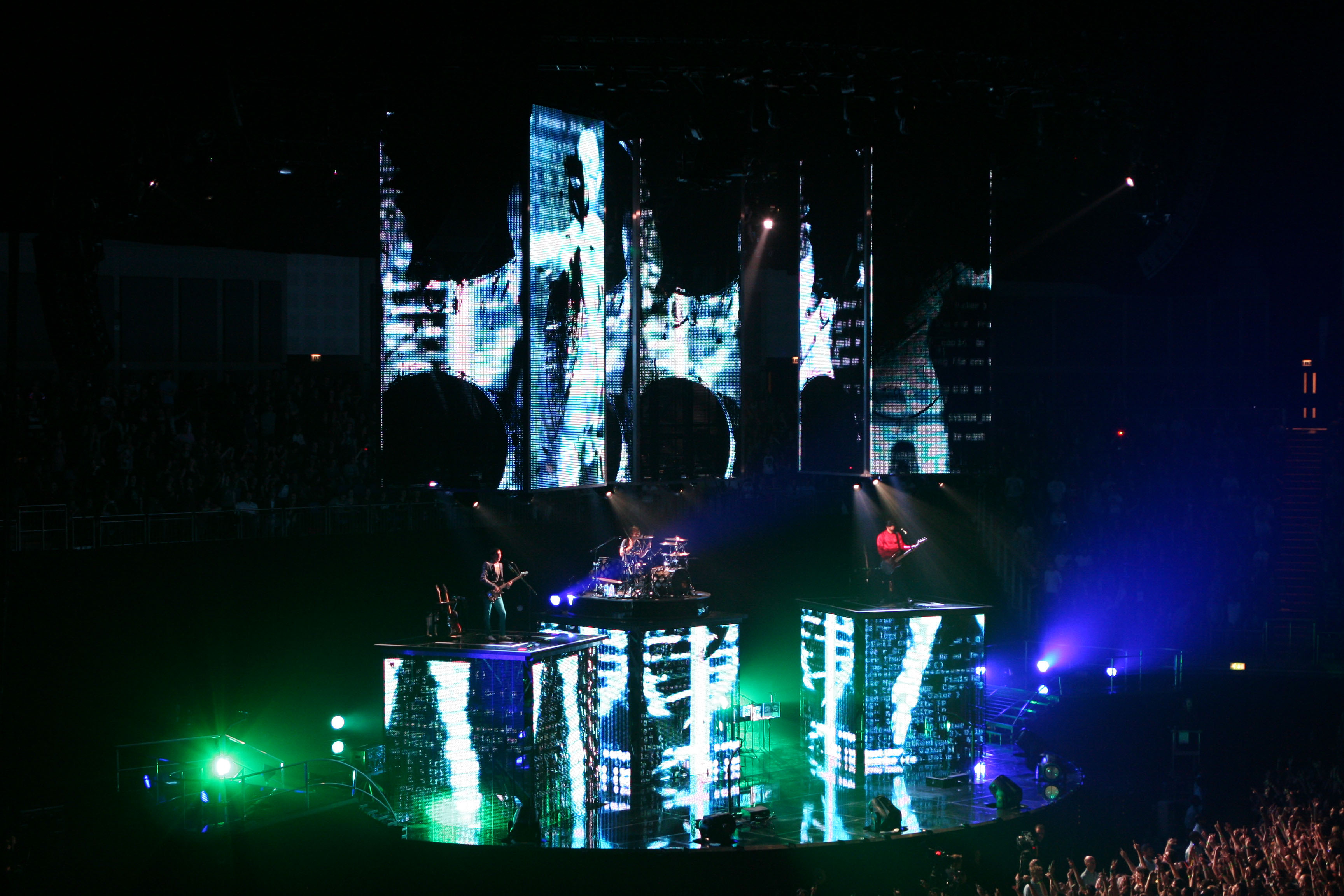 muse tour stage
