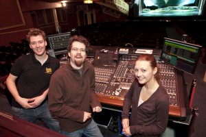 Sound of Music sound team - Rob Bettle, Andy Waddell, Ania Klimowicz