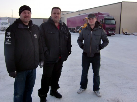 l-acoustics-music-lights Music & Lights’ Mathias Andersson, Micke Ljungberg and Daniel Rydén patiently await their K1/KUDO system