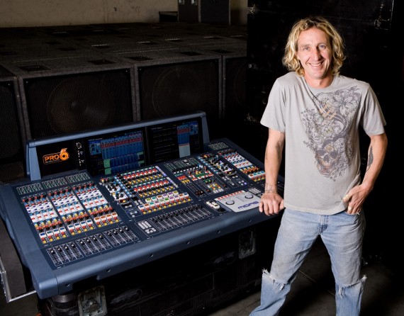 midas-pro6-rat-sound Dave Rat with his new Midas PRO6 console