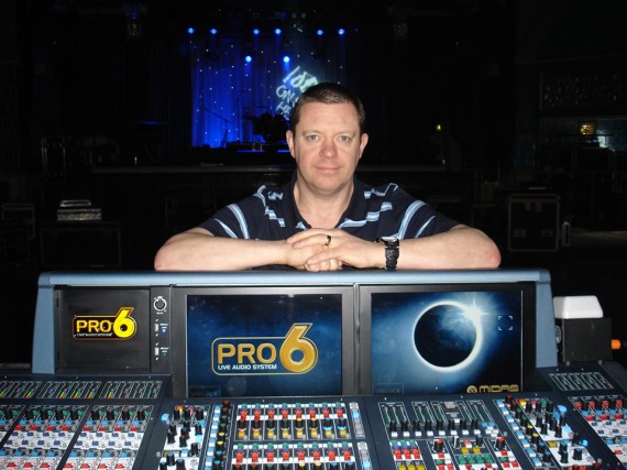 midas-pro6-t-gilligan Beverley Knight’s FOH engineer Trevor Gilligan with the Midas PRO6