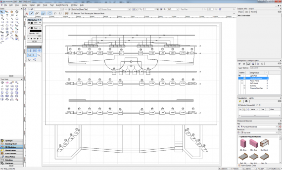 vw-plot A basic plot in Vectorworks Spotlight