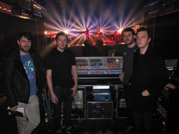 Friendly Fires with SADiE set up