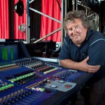 Simply Red’s FOH engineer Graham Blake with the Midas XL8