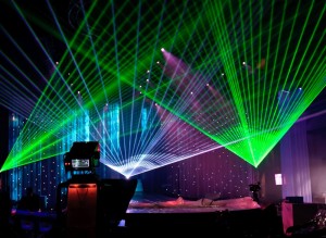Cuelux choice for Laser control on Benelux Next Top Model