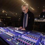 Andrew Jones, Paul Weller’s FOH engineer, with the Midas XL8