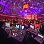 Kai Reiss operating the PRO9 front of house at the LEA Awards