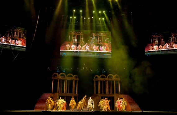 The Royal Ballet at the O2. Photo by Tristram Kenton The Royal Ballet at the O2