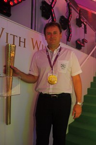 Robe Olympic Torch Auction at PLASA pla101240096a
