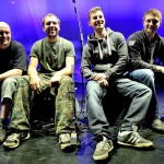 Adlib's Crew . L-R . Chris Richardson , Chris Neary , Kenny Perrin , James Petch.