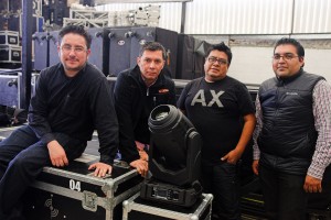 Bruno Carranza (Vari), Germán Sevillano Sánchez (Meridian Pro), José Luis Pérez López (Meridian Pro) and José Alberto García Ramírez (Vari).