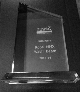 Robe MMX WashBeam Live Design Product of the Year Award IMG_2764