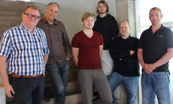 Left to Right : Frederic Opsomer, Marc Fichefet, Sam Schulpen, Hendrik Claerhout, Mario Hosten, Olivier Clybouw
