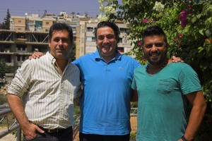 Photo caption : L - R Elie Battah (General Manager, ROBE Middle East Trading LLC), Roger Bakhos (Owner, La Production) and Elie Harfouche (Chief Technician, La Production)