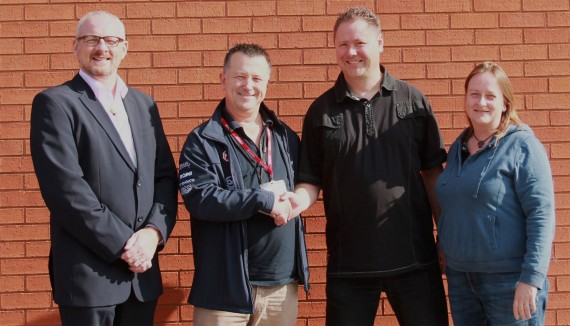 HSL-GLS L-R Mick Seddon Simon Stuart Ian Turner Jac Turner