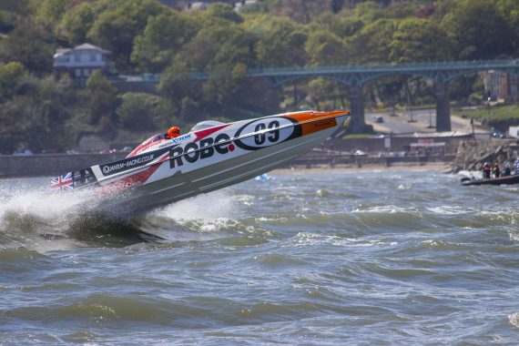 ‘Flying Quantum’ in action at P1 racing in Scarborough – photo by Mike Rohtlaan